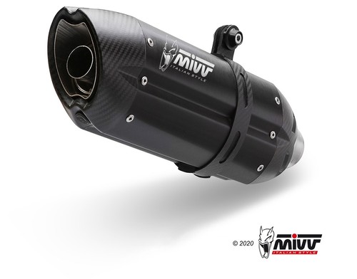 Mivv black exhaust terminal - mivv,