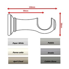 Swish Romantica Curtain pole