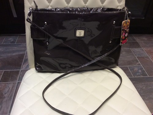 Womens patent leather clutch - patent, clutch/