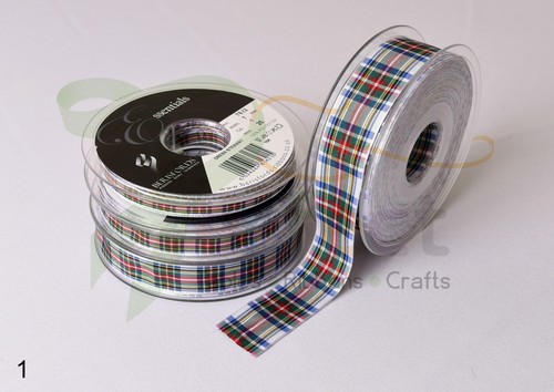 Cut length berisfords tartan - length,