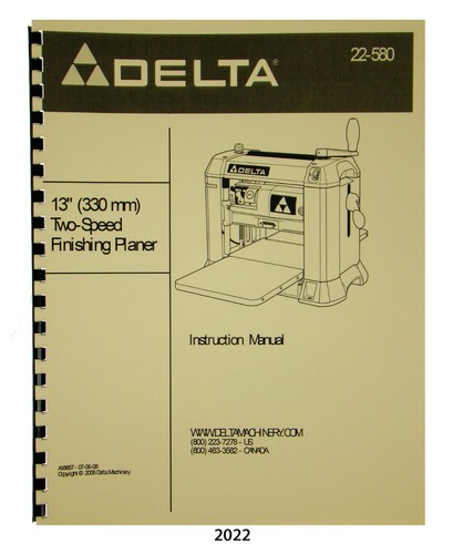 Delta speed planer model - delta,