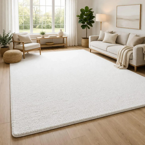 Hand tufted loop - hand, pure