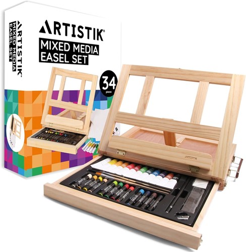 Artistik mixed media easel art - mixed,