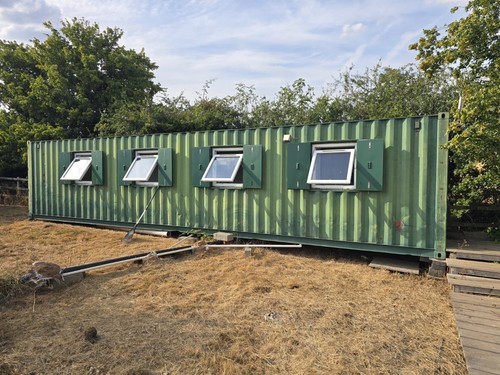 Converted shipping container - converted,