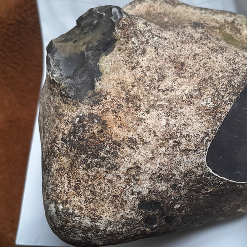 Natural unpolished flint - natural,