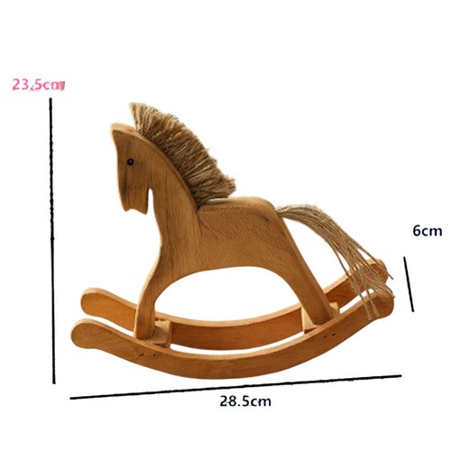 Handmade wooden rocking - handmade, horse