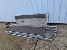 Incomplete aluminium tower