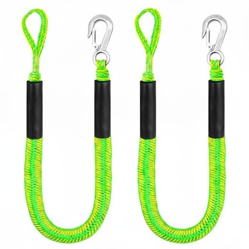 Bungee dock line - bungee, hook