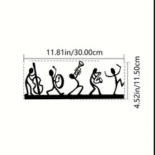 11.5cm x 30cm Marching Band