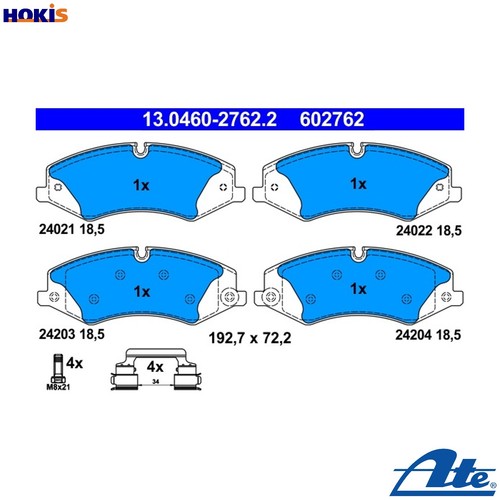 Brake pad set - brake,