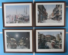 SET OF 4 ALAN FIRTH HISTORIC