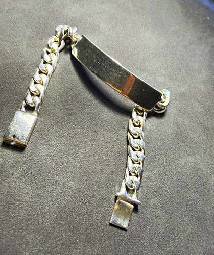 Men silver miami cuban - miami,