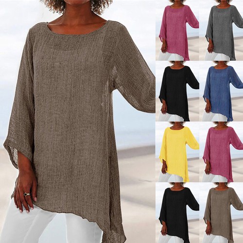 Plus size women baggy tunic - women,