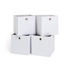 Storage Cube Boxes Set of 4