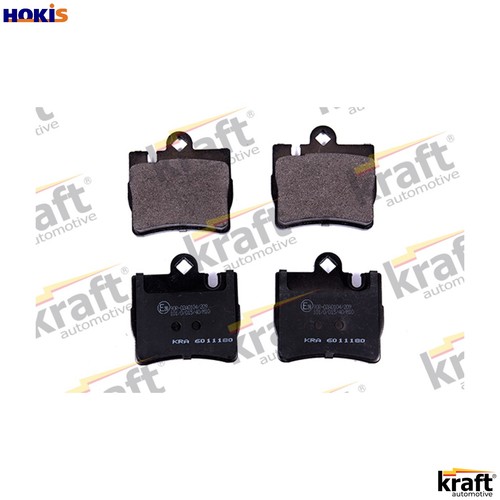 Brake pad set - set, disc