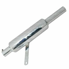 Short exhaust silencer - exhaust,