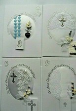 Christening card for A Dear Son, Dear Daughter Luxury Hand Made Christening card