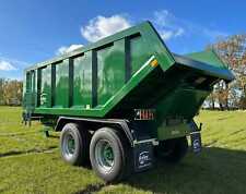 BAILEY Agri Dump 14 Tonne Trailer, Spring Drawbar, Dual Air and Hydraulic Brakes