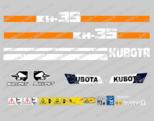 Kubota kh35 mini digger - kh35,
