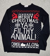 Christmas home alone jumper - home,