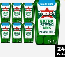 TREBOR EXTRA STRONG SUGAR FREE