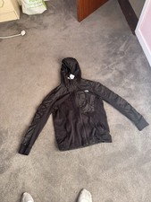 The North Face Men Graphic Zip Hoodie Medium Black