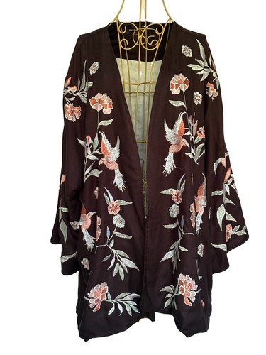 River island black embroidered - black,