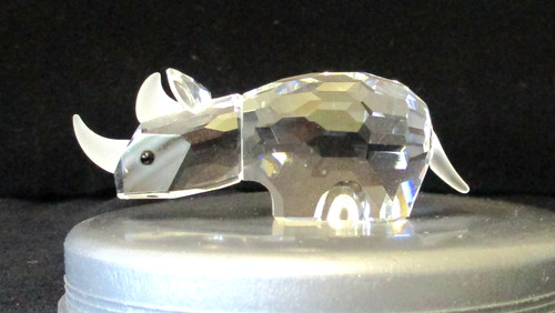 Swarovski crystal rhino - crystal,