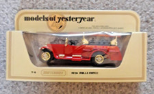Matchbox Models of Yesteryear Y6 Y-6 Rolls Royce Fire Engine - NEW