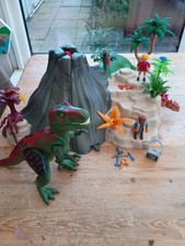 Playmobil Dinosaur and working