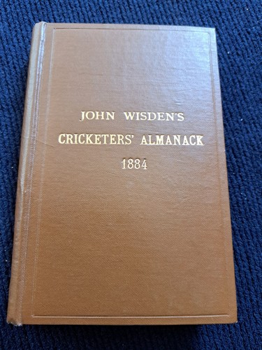 1884 wisden original rebound - wisden,