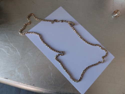 Old gold plated long - 22,