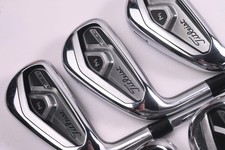 Left Hand Titleist T300 2021 Irons / 5-PW+48° / Regular Flex AMT Red R300 Shafts