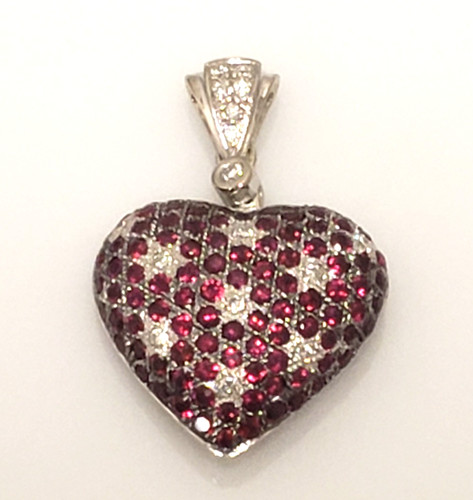 Vian 14k white gold pink - white,