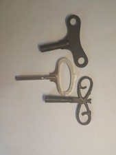 Old Vintage Antique Clock Keys