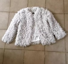 Zara Pearl Grey Shimmery Short