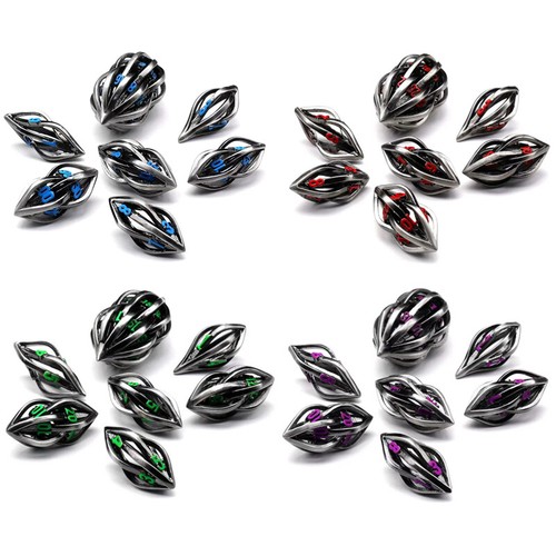 Metal dnd dice - metal,