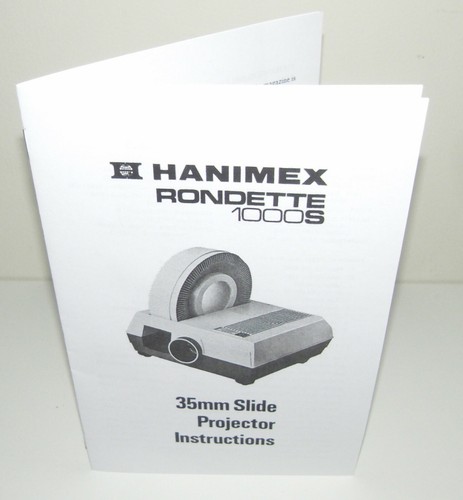 Hanimex slide projector