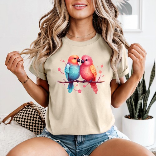 Colorful parrots bird - parrots,