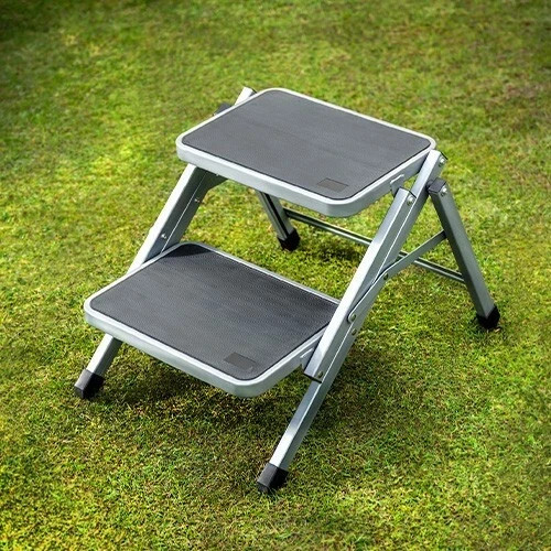 Folding double caravan - caravan, step