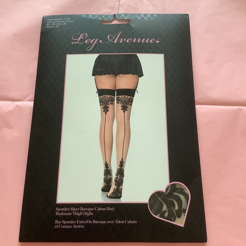 Leg avenue sheer baroque - baroque, cuban