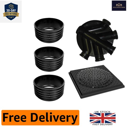 Complete 450mm manhole - complete, set