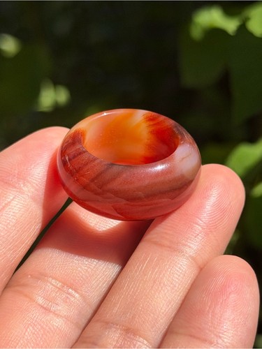 Size red carnelian banded - carnelian,