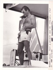 Original Press Photo Radio DJ Tony Blackburn Radio 1 Roadshow Southsea 1970s