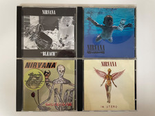 Nirvana CD Bundle - Bleach, Nevermind, Incesticide and In Utero