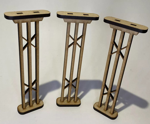 3x220mm high level piers - level,