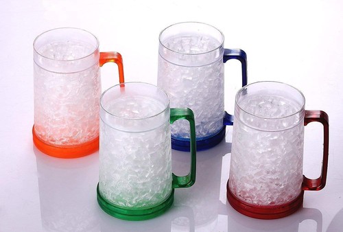 Double wall gel frosty freezer - wall,