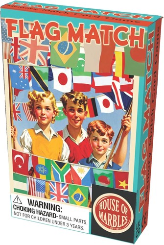 House marbles flag match - house,