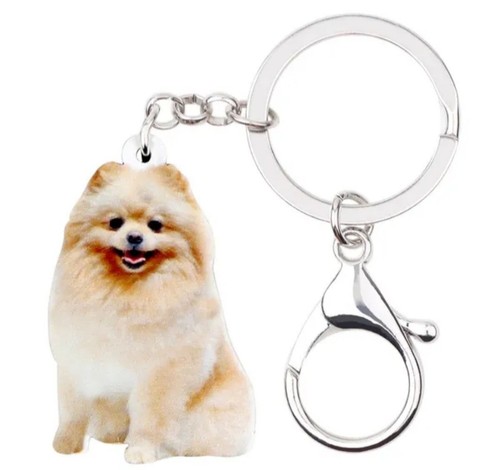 Pomeranian dog keyring free - pomeranian,