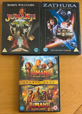 Jumanji Complete DVD 4x Movie Collection Zathura Welcome To Jungle Next Level R2